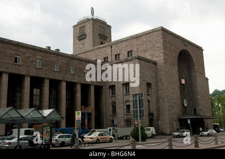 Hauptbahnhof Hauptbahnhof Stuttgart Deutschland Stockfoto