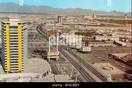 Die Dünen Hotel und dem Strip, Las Vegas, Nevada, USA, 1967. Artist: Unbekannt Stockfoto