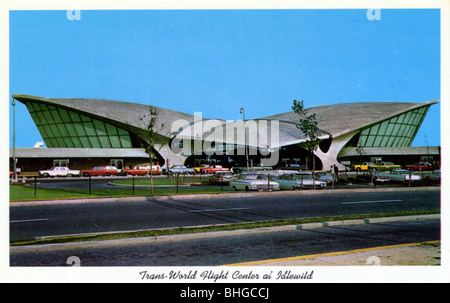 Trans-World Flight Center, Idlewild Airport, New York City, New York, USA, 1962. Artist: Unbekannt Stockfoto