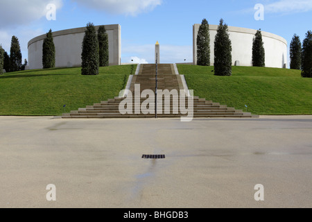 Die Armed Forces Memorial, Erinnerung an all jene, die seit den beiden Weltkriegen fiel. Stockfoto
