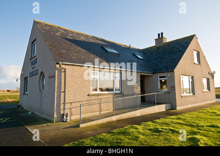 Grab des Besucherzentrums Adler, Isbister South Ronaldsay Orkney Inseln SCO 5899 Stockfoto