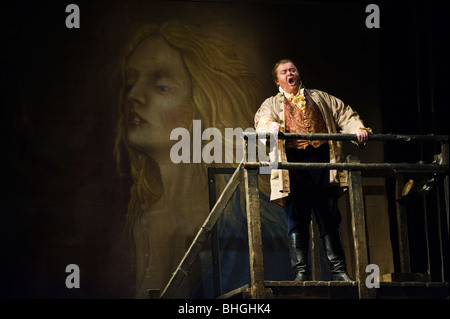 Welsh National Opera Produktion von Tosca von Puccini, Cavaradossi - Geraint Dodd tenor Stockfoto