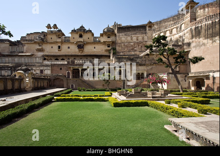 Bundi Palast. Bundi. Rajasthan. Indien Stockfoto