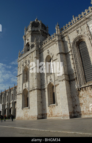 Mosterio Dos Geronimos (Jeronimos), Belem, Lissabon, Portugal. Stockfoto