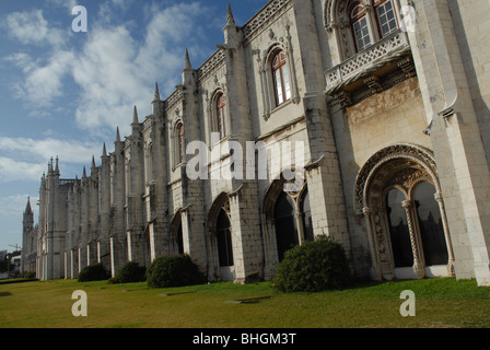 Mosterio Dos Geronimos (Jeronimos), Belem, Lissabon, Portugal. Stockfoto