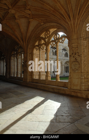 Mosterio Dos Geronimos (Jeronimos), Belem, Lissabon, Portugal. Stockfoto