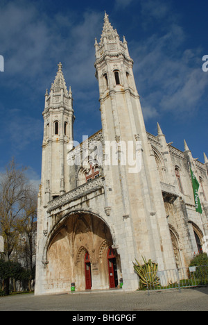 Mosterio Dos Geronimos (Jeronimos), Belem, Lissabon, Portugal. Stockfoto