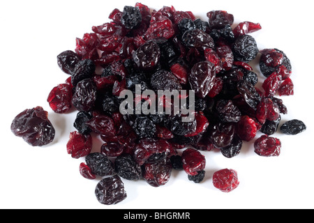 Haufen von getrocknete Fruchtmischungen Stockfoto