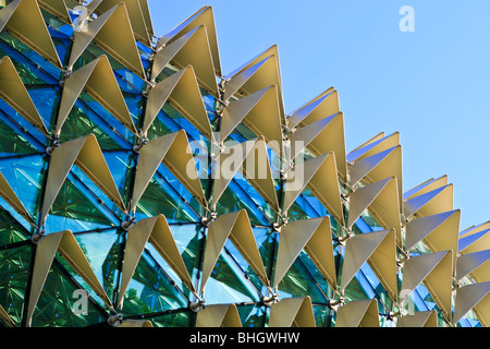 Nahaufnahme der Esplanade Theater - Singapur, Asien Stockfoto