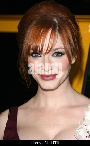 CHRISTINA HENDRICKS 62ND ANNUAL DIRECTORS GUILD OF AMERICA außerhalb der Ankunftshalle BEVERLY HILLS LOS ANGELES CA USA 30. Januar 2010 Stockfoto