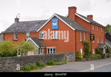 Außenseite des The Felin Fach Griffin Restaurant in der Nähe von Brecon, Powys, Wales, UK Stockfoto