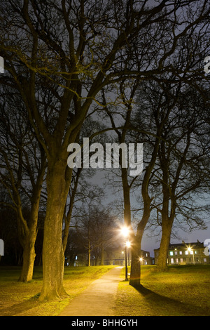 Clifton Downs in der Nacht, Bristol Stockfoto