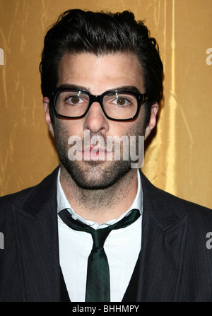 ZACHARY QUINTO SPIKE TV VIDEO GAME AWARDS 2009 DOWNTOWN LOS ANGELES CA USA 12 Dezember 2009 Stockfoto