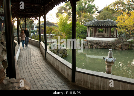 Die Humble Administrator Garten, Suzhou, Jiangsu Provinz, China, Asien Stockfoto