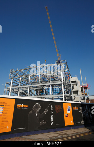 Das Gebäude des neuen Marlowe Theater in Canterbury Kent. Früh im Jahr 2010. Stockfoto