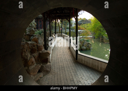 Die Humble Administrator Garten, Suzhou, Jiangsu Provinz, China, Asien Stockfoto
