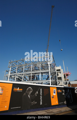 Das Gebäude des neuen Marlowe Theater in Canterbury Kent. Früh im Jahr 2010. Stockfoto