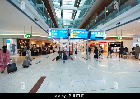 Dibai internationaler Flughafen Stockfoto