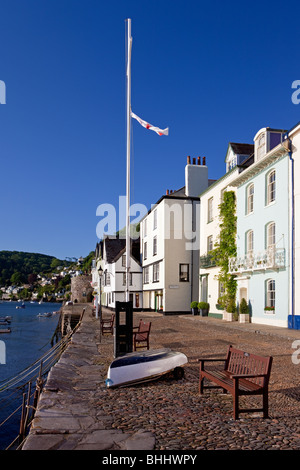 Bayard's Cove und Dartmouth Harbour, Dartmouth, Devon, England, Großbritannien Stockfoto