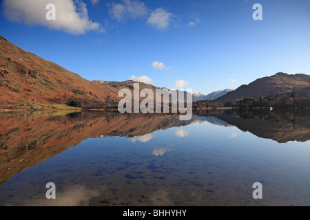 Schönen Wintertag im Ullswater, Lake District, Cumbria, England Stockfoto