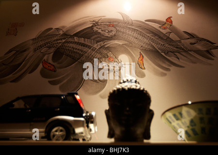 TATTOO PARLOR, PEKING, BEIJING, CHINA Stockfoto