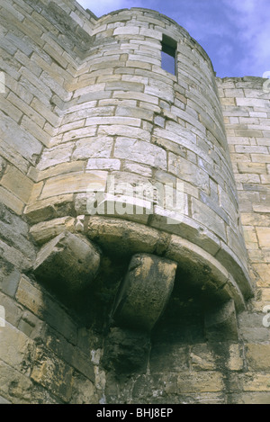 Detail von Clifford es Tower, York, North Yorkshire, 1997. Künstler: J Bailey Stockfoto