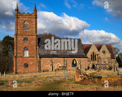 Bogenschützen serielle Radio vorgestellten Ambridge Einstellung Dorf Hanbury Blick auf die Landschaft Worcestershire England gemeinsamen Marktes vereint Stockfoto