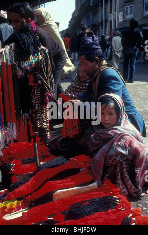 kleines Mädchen in Nepal Stockfoto