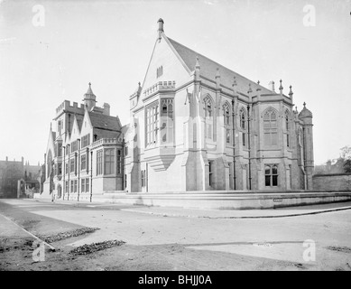 Manchester College in Mansfield Road, Oxford, Oxfordshire, 1890. Künstler: Henry Verspottung Stockfoto