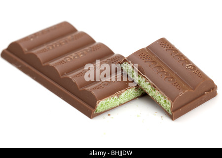 Bar von Nestle Aero Schokolade Stockfoto