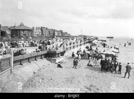 Der Strand von St. Anne's-on-Sea, Lancashire, 1890-1910. Artist: Unbekannt Stockfoto