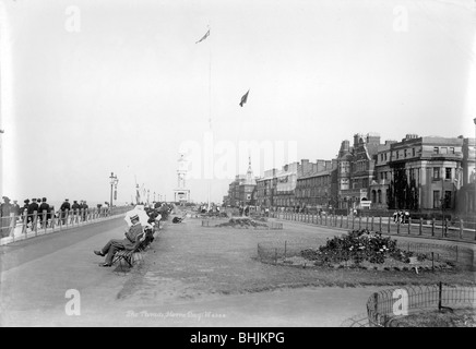 Die Parade, Herne Bay, Kent, 1890-1910. Artist: Unbekannt Stockfoto