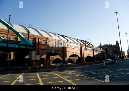 Alten Hauptbahnhof der Manchester Central Convention Complex früher die nahe centre in Manchester Stockfoto