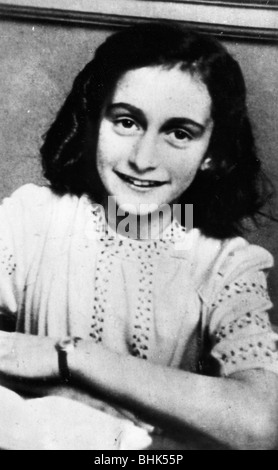 Anne Frank (1929-1945). Artist: Unbekannt Stockfoto