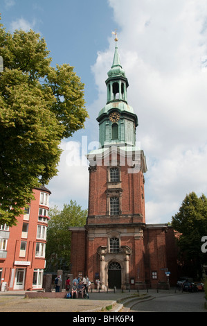 Heilige Dreieinigkeitskirche St. Georg Hamburg, Deutschland | Heilige Dreiheit-Kirche in St. Georg, Hamburg, Deutschland Stockfoto