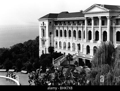 Geographie/Reise, Russland, Sotschi, Gebäude, Sanatorium "Ordshonikidze", Außenansicht, 1971, Stockfoto