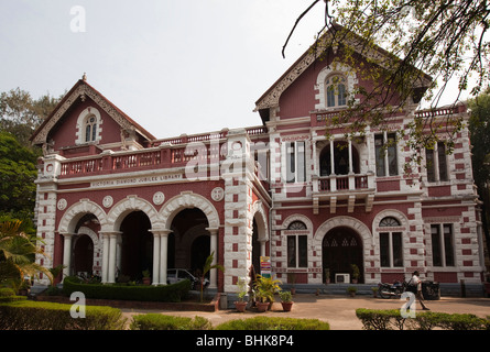 Indien, Kerala, Thiruvananthapuram (Trivandrum), MG Road, Victoria diamantenes Jubiläum Bibliothek Stockfoto