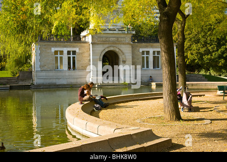 GEORGES BRASSENS PARK, PARIS Stockfoto