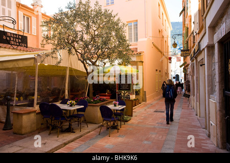 FÜRSTENTUM MONACO-MONTE CARLO-STRAßE Stockfoto