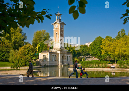 GEORGES BRASSENS PARK, PARIS Stockfoto