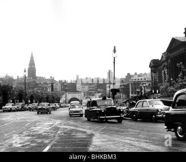 Geografie/Reisen, Großbritannien, Liverpool, Straßenszenen, Stadtzentrum, 1960er Jahre, Stockfoto