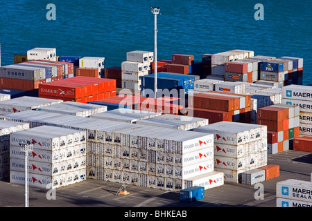 Hafen von Napier, Neuseeland Stockfoto