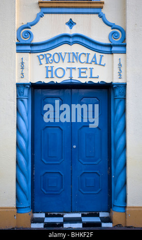 Provinzielle Hoteleingang, Napier, Neuseeland Stockfoto