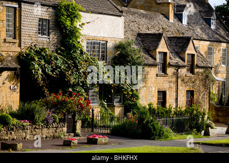 Ferienhäuser in Broadway, Cotswolds, Worcestershire, England, Vereinigtes Königreich Stockfoto