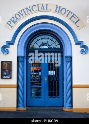 Provinzielle Hoteleingang, Napier, Neuseeland Stockfoto