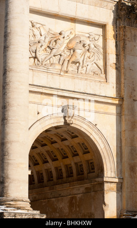 Siegestor (Siegestor) in München, Deutschland Stockfoto