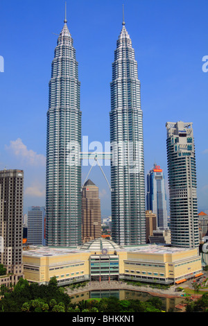 Petronas Towers in Kuala Lumpur Stockfoto