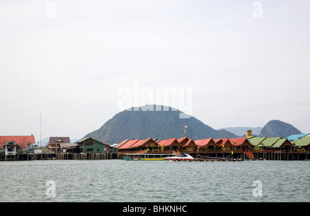 Muslimischen Dorf Panyee Insel Stockfoto