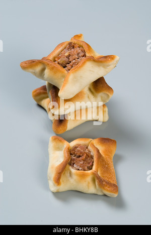 Pie auch bekannt als Sfeeha Libanon Nahost zu erfüllen Stockfoto