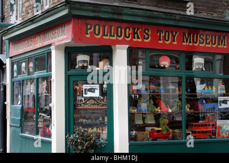 Pollocks Toy Museum in Bloomsbury, London Stockfoto